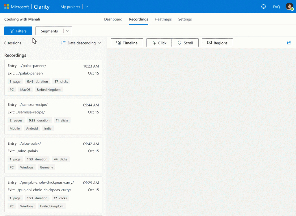 بررسی امکانات سرویس Microsoft Clarity