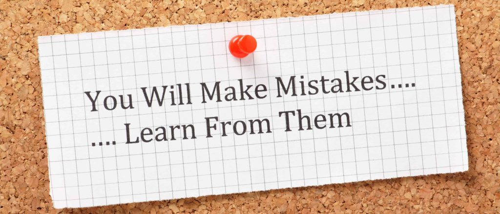 اشتباهات مشکلی ندارند – به شرطی که از آنها یاد بگیرید