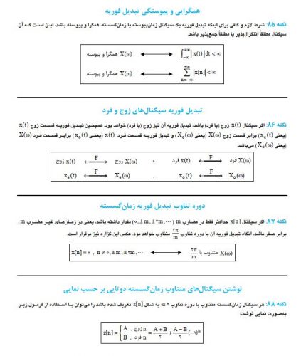 سینگنال ها و سیستم ها۲