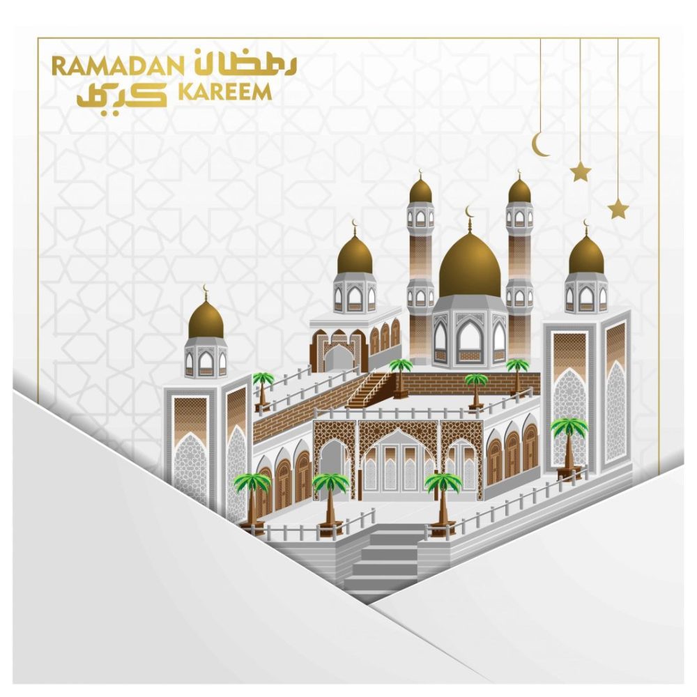دانلود وکتور ماه مبارک رمضان