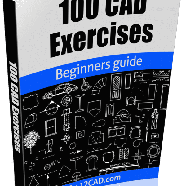 دانلود کتاب 100 تمرین AutoCAD