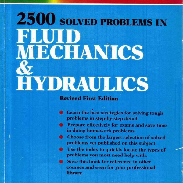کتاب 2500 مسئله حل شده مکانیک سیالات و هیدرولیک
