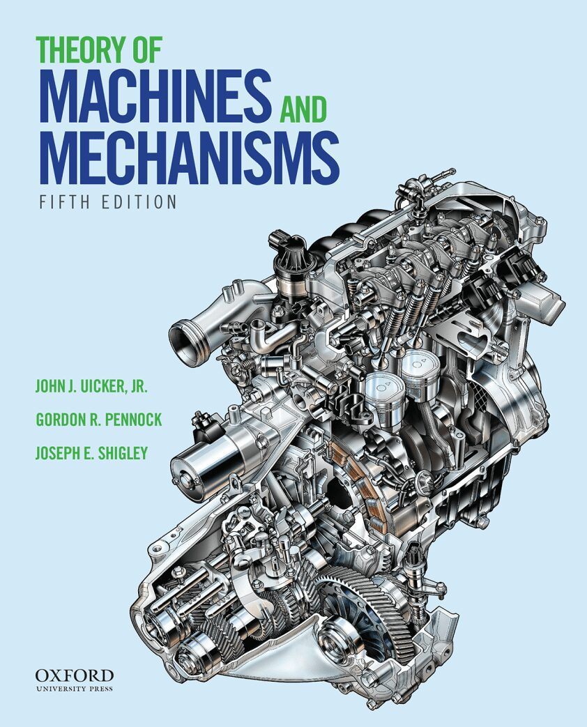 دانلود کتاب تئوری ماشین ها و مکانیزم ها شیگلی ویرایش 5