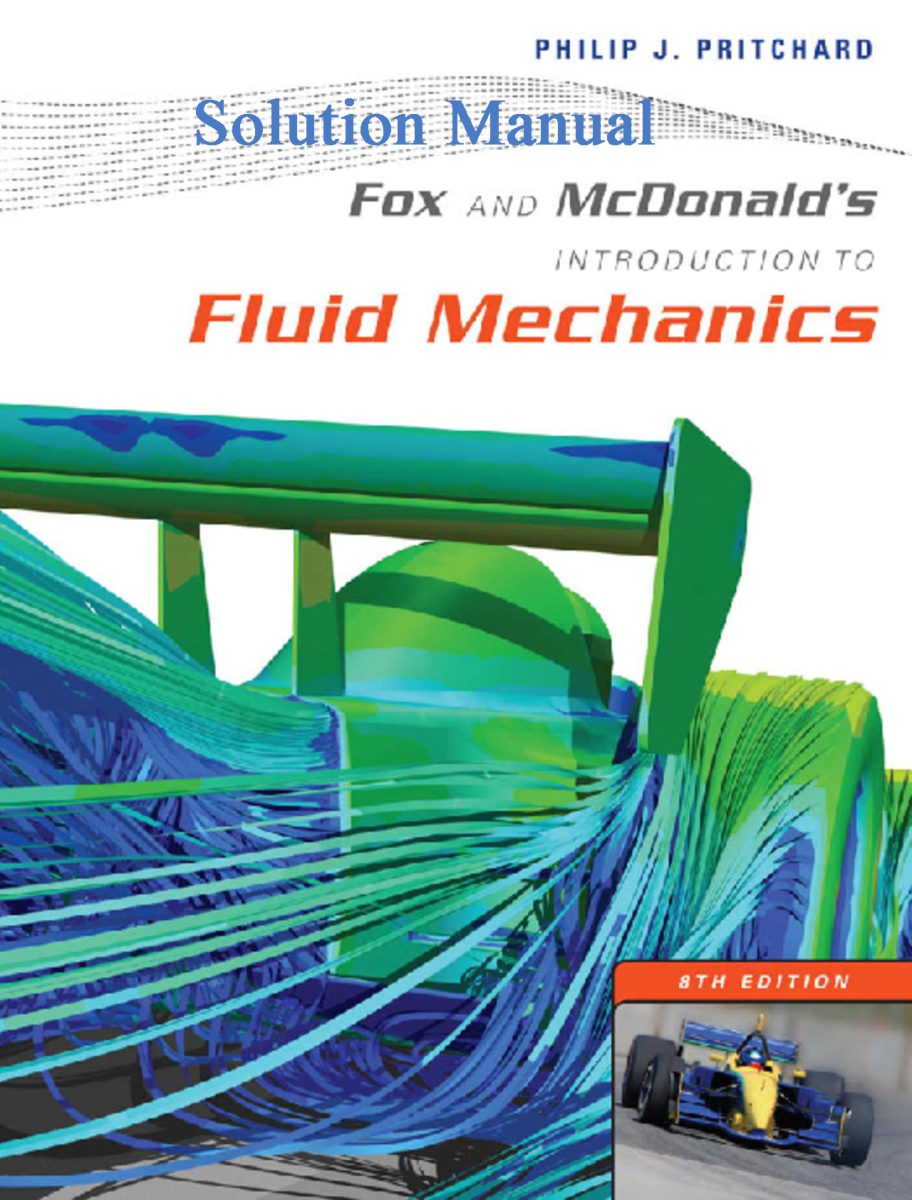 دانلود حل المسائل مکانیک سیالات فاکس ویرایش ۸