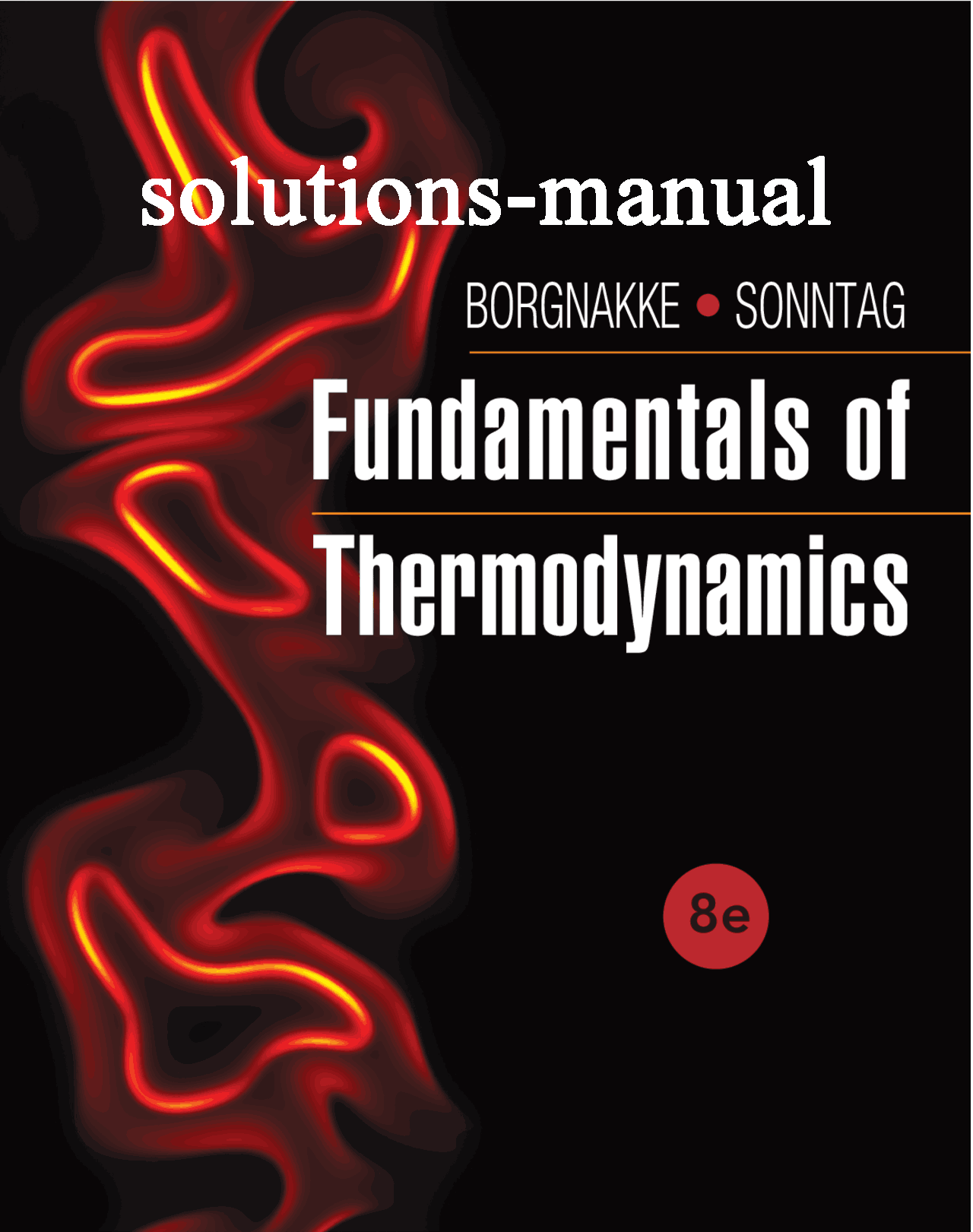 دانلود حل المسائل ترمودینامیک بورگناک ویرایش ۸