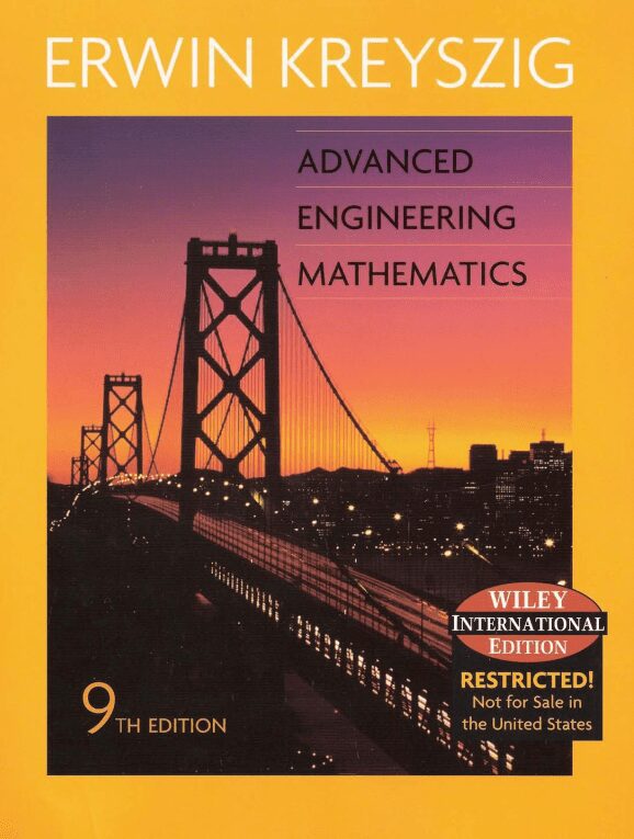دانلود کتاب ریاضی مهندسی پیشرفته کریزیگ ویرایش 9
