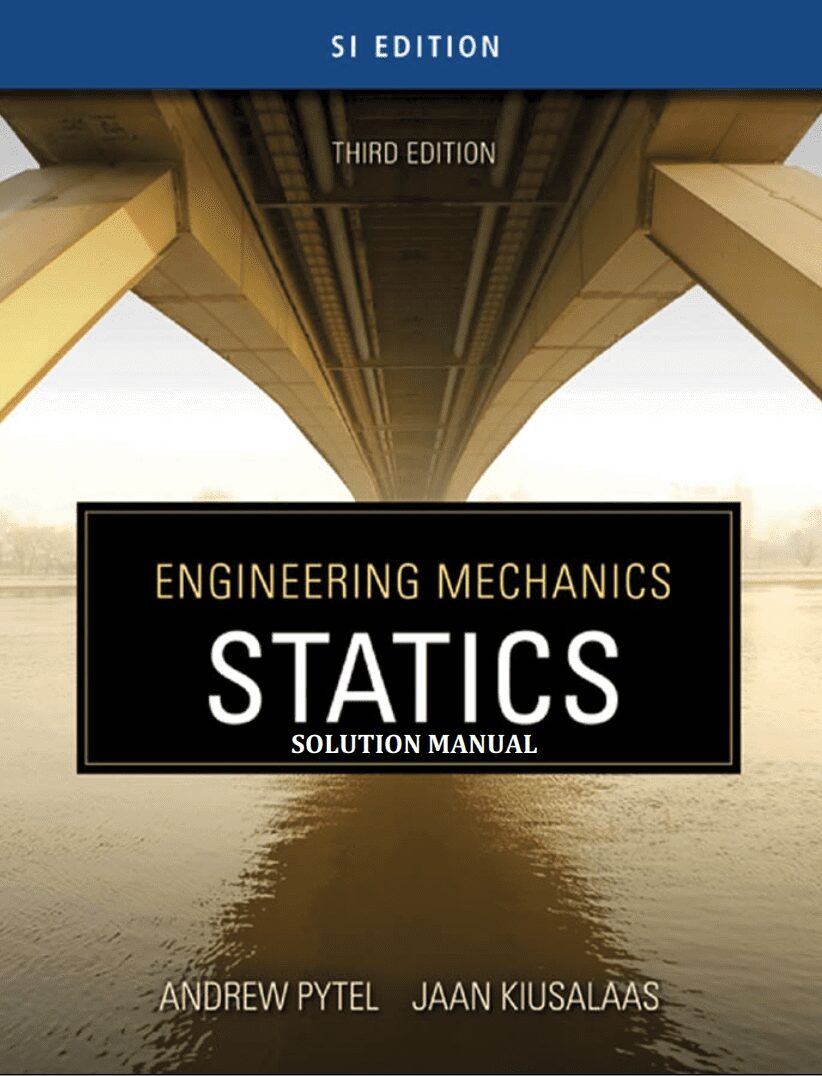 دانلود کتاب مهندسی مکانیک استاتیک پایتل ویرایش ۳